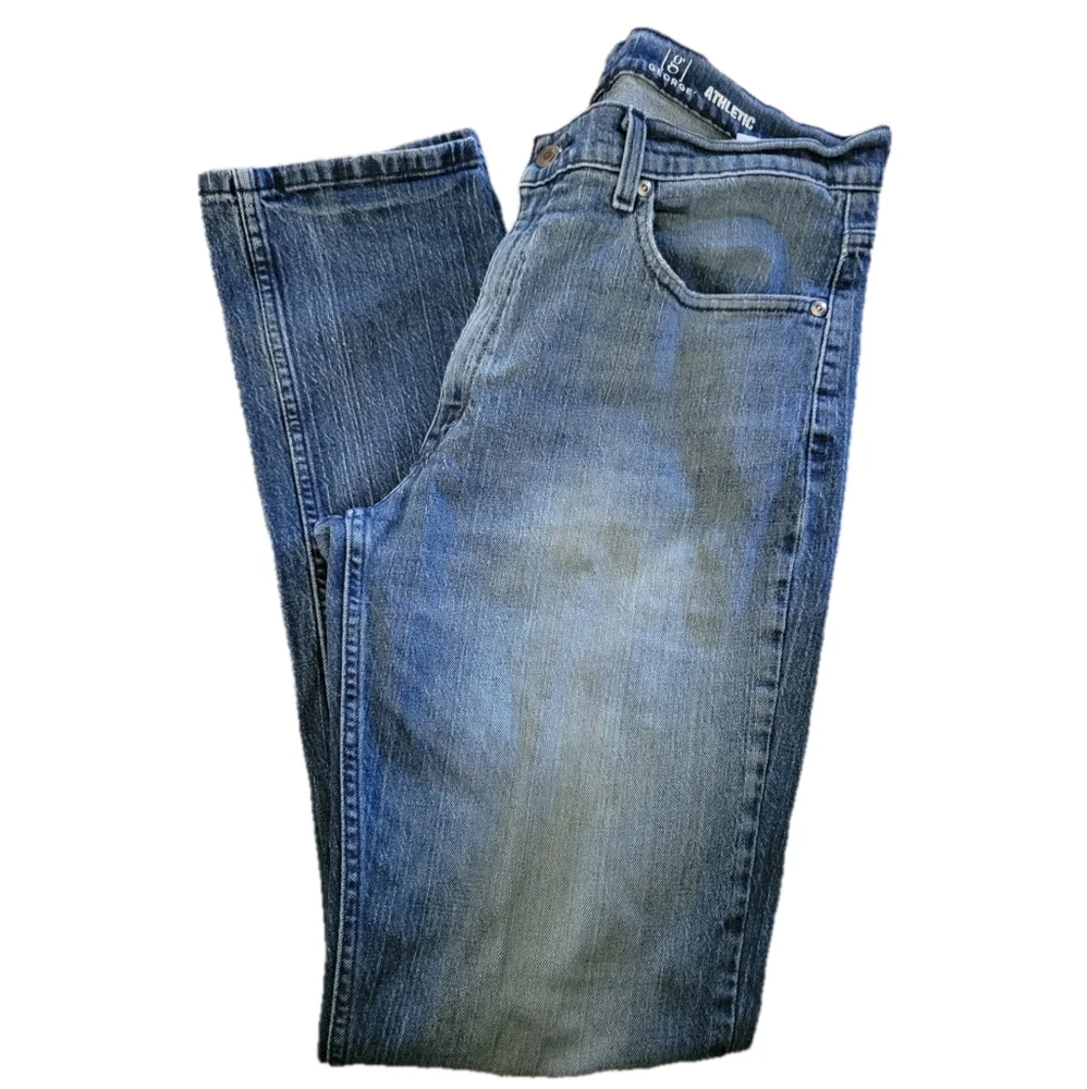 Classic Blue Denim Jeans By George Size 34 X 34